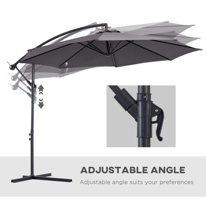 outsunny-3m-garden-banana-parasol-hanging-cantilever-umbrella-with-crank-handle-8-ribs-and-cross-base-for-outdoor-sun-shade-grey