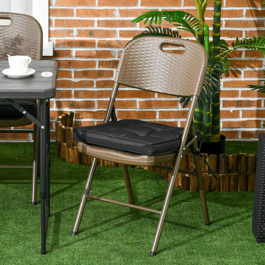 outsunny-garden-seat-cushion-with-ties-40-x-40cm-replacement-dining-chair-seat-pad-black