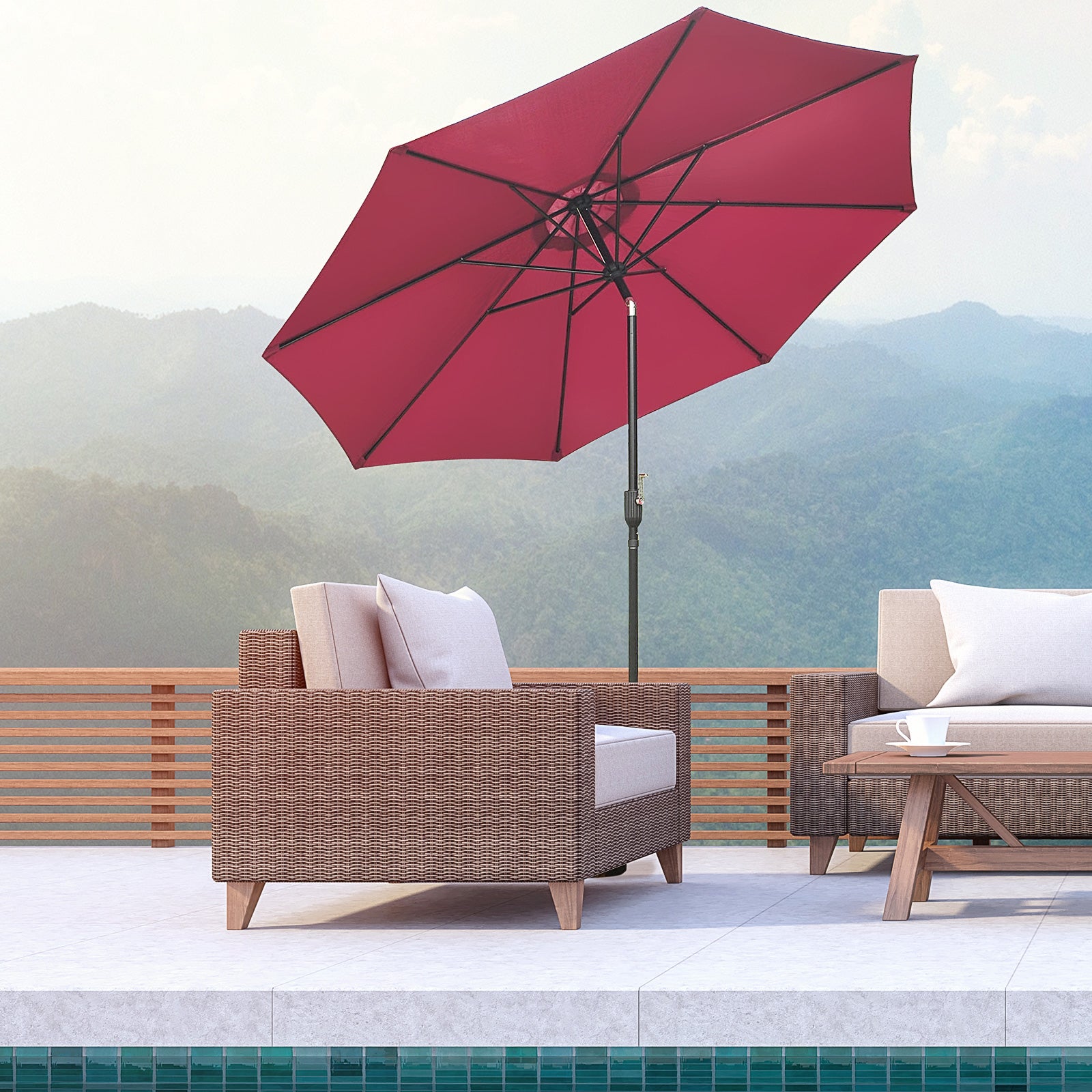 outsunny-3m-tilting-parasol-garden-umbrellas-outdoor-sun-shade-with-8-ribs-tilt-and-crank-handle-for-balcony-bench-garden-wine-red