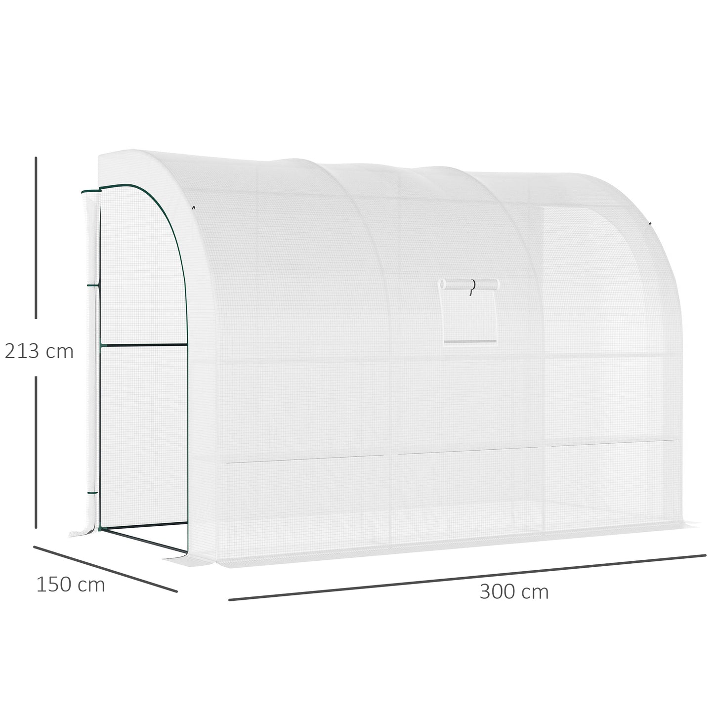 outsunny-outdoor-walk-in-greenhouse-plant-nursery-with-zippered-doors-pe-cover-and-3-tier-shelves-white-300-x-150-x-213-cm