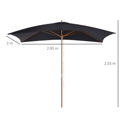 outsunny-295l-x-200w-x-255hcm-wooden-garden-patio-parasol-umbrella-black