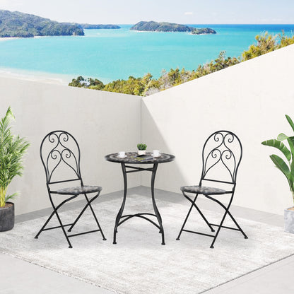 outsunny-3-piece-garden-outdoor-bistro-set-with-coffee-table-and-2-folding-chairs-mosaic-tile-top-and-seats-metal-frame-for-patio-balcony