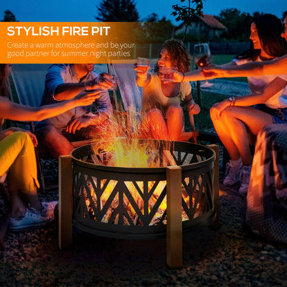 outsunny-2-in-1-outdoor-fire-pit-bowl-with-bbq-grill-grate-30-steel-heater-with-spark-screen-cover-fire-poker-for-backyard-bonfire-outdoor-cooking