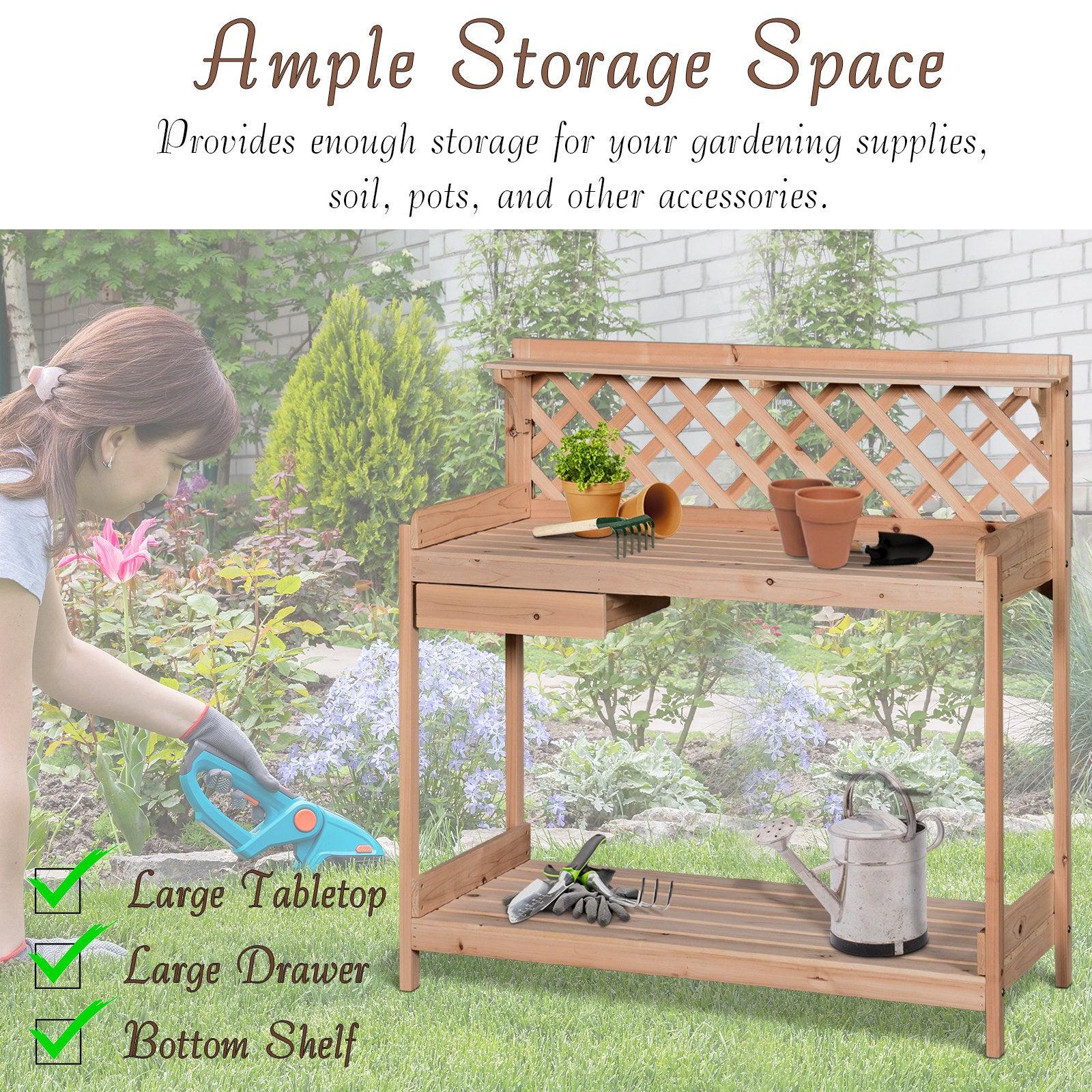 outsunny-wooden-garden-potting-table-with-drawer-flower-plant-work-bench-workstation-tool-storage-shelves-outdoor-grid