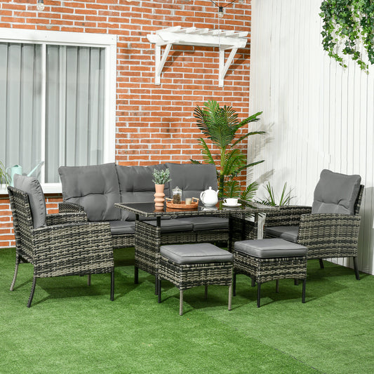 outsunny-5-seater-rattan-garden-furniture-set-2-armchairs-3-seater-wicker-sofa-2-footstools-glass-table-6-piece-patio-sofa-sets-for-conservatory