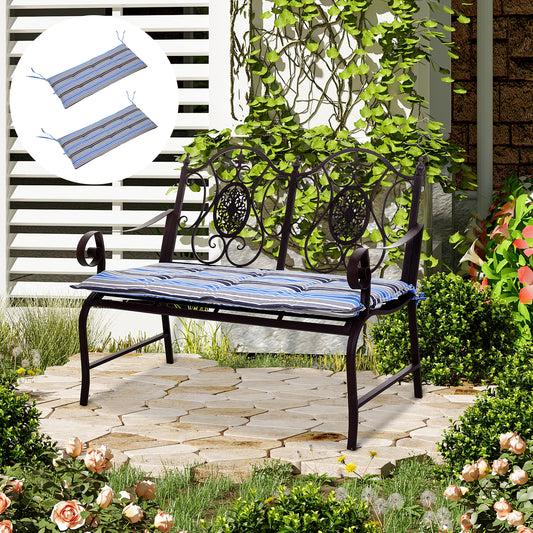 outsunny-set-of-2-outdoor-garden-patio-2-3-seater-bench-swing-chair-cushion-seat-pad-mat-replacement-120l-x-50w-x-5t-cm-blue-stripes