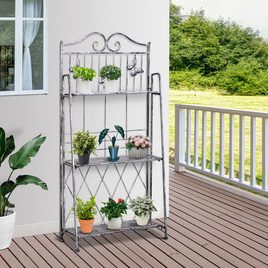 outsunny-indoor-outdoor-freestanding-3-tier-garden-plant-stand-metal-flower-display-rack-for-potted-plants-balcony-decor-44l-x-25w-x-96h-cm