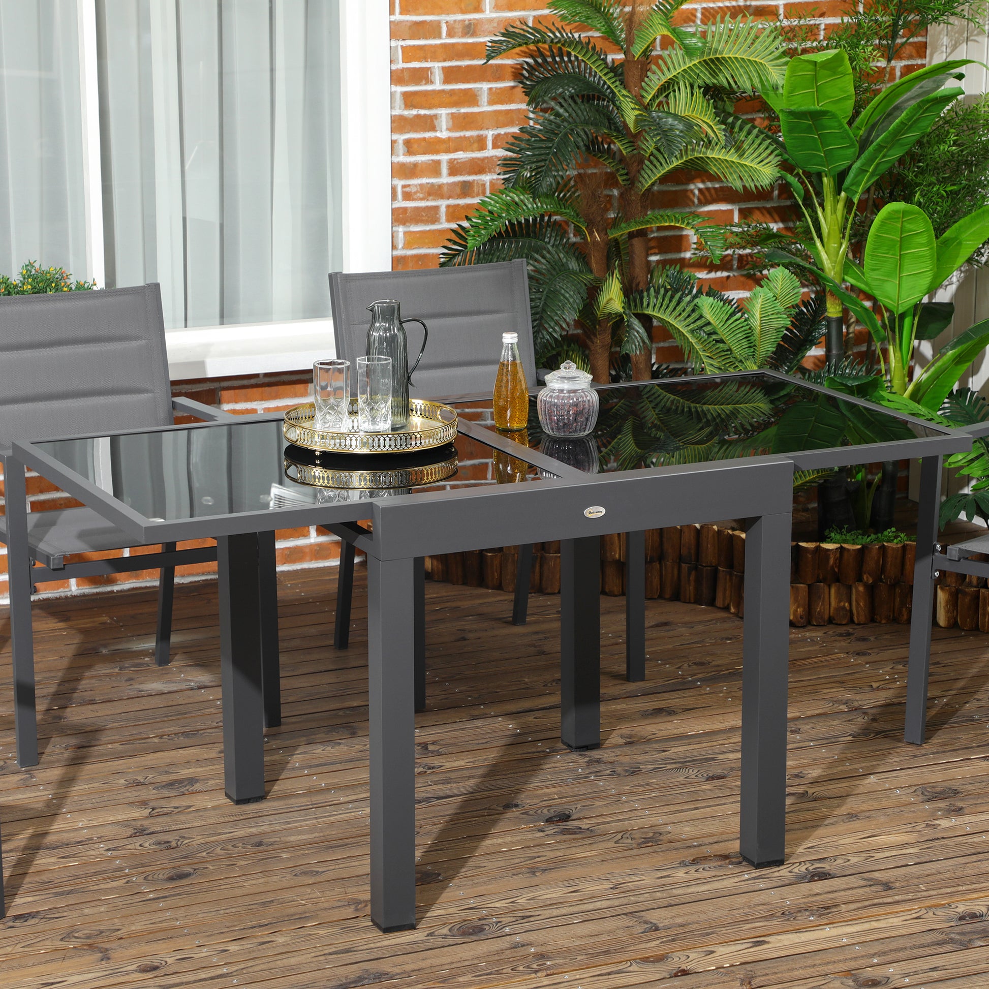 outsunny-extending-garden-table-outdoor-dining-table-with-aluminium-frame-and-tempered-glass-tabletop-80-160-x-80-x-75-cm-black