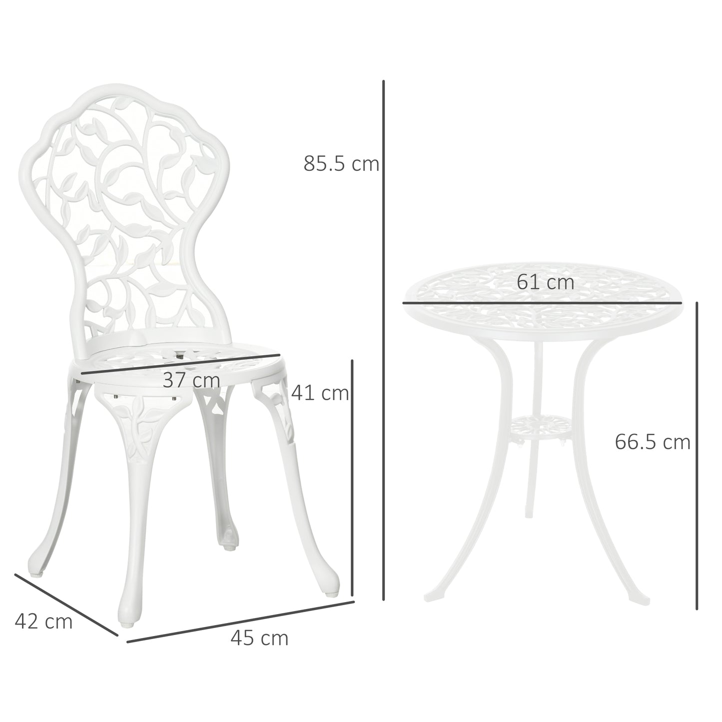 outsunny-3-pcs-aluminium-bistro-set-garden-furniture-dining-table-chairs-antique-outdoor-seat-patio-seater-white