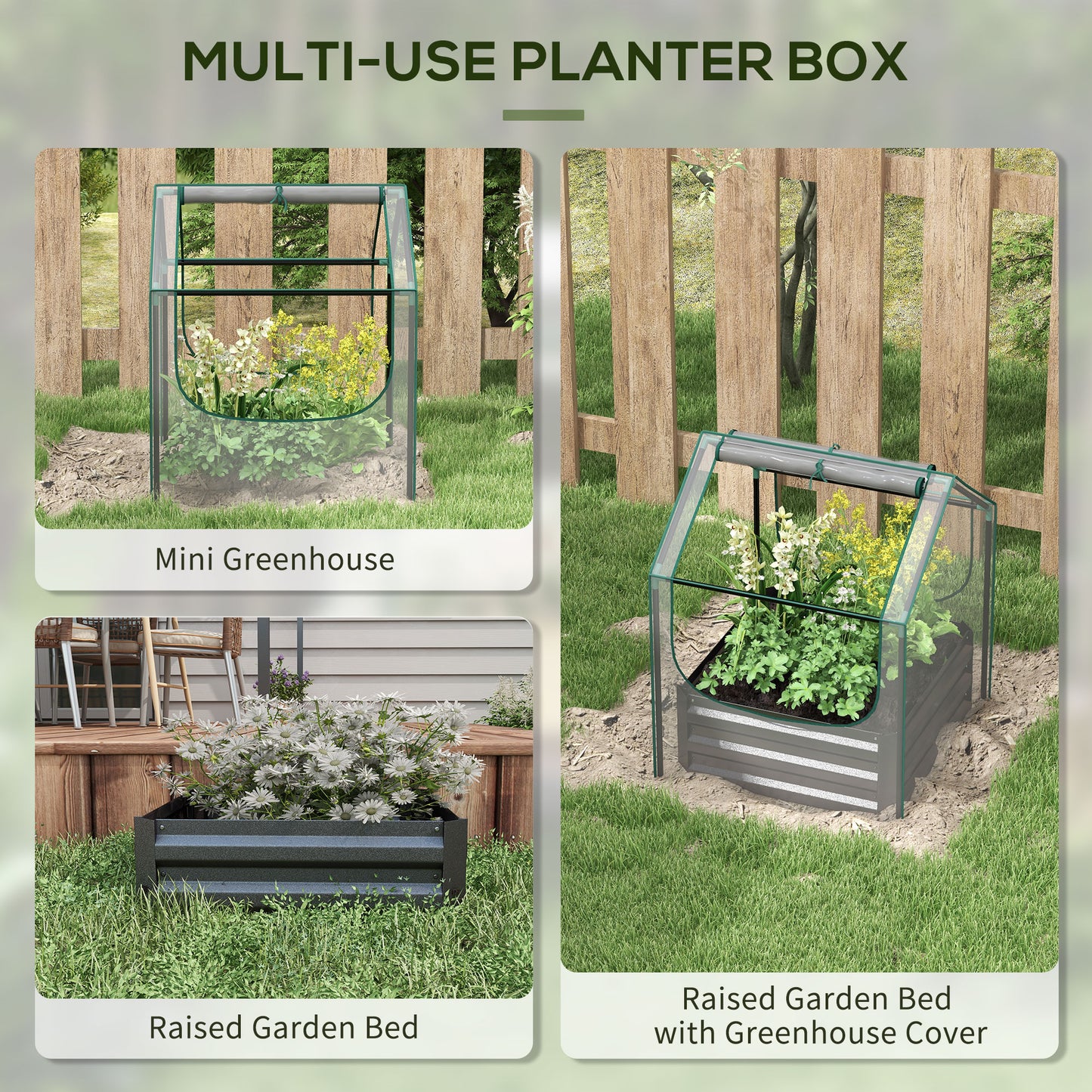 outsunny-metal-planter-box-with-cover-raised-garden-bed-with-greenhouse-for-herbs-and-vegetables-clear-and-dark-grey