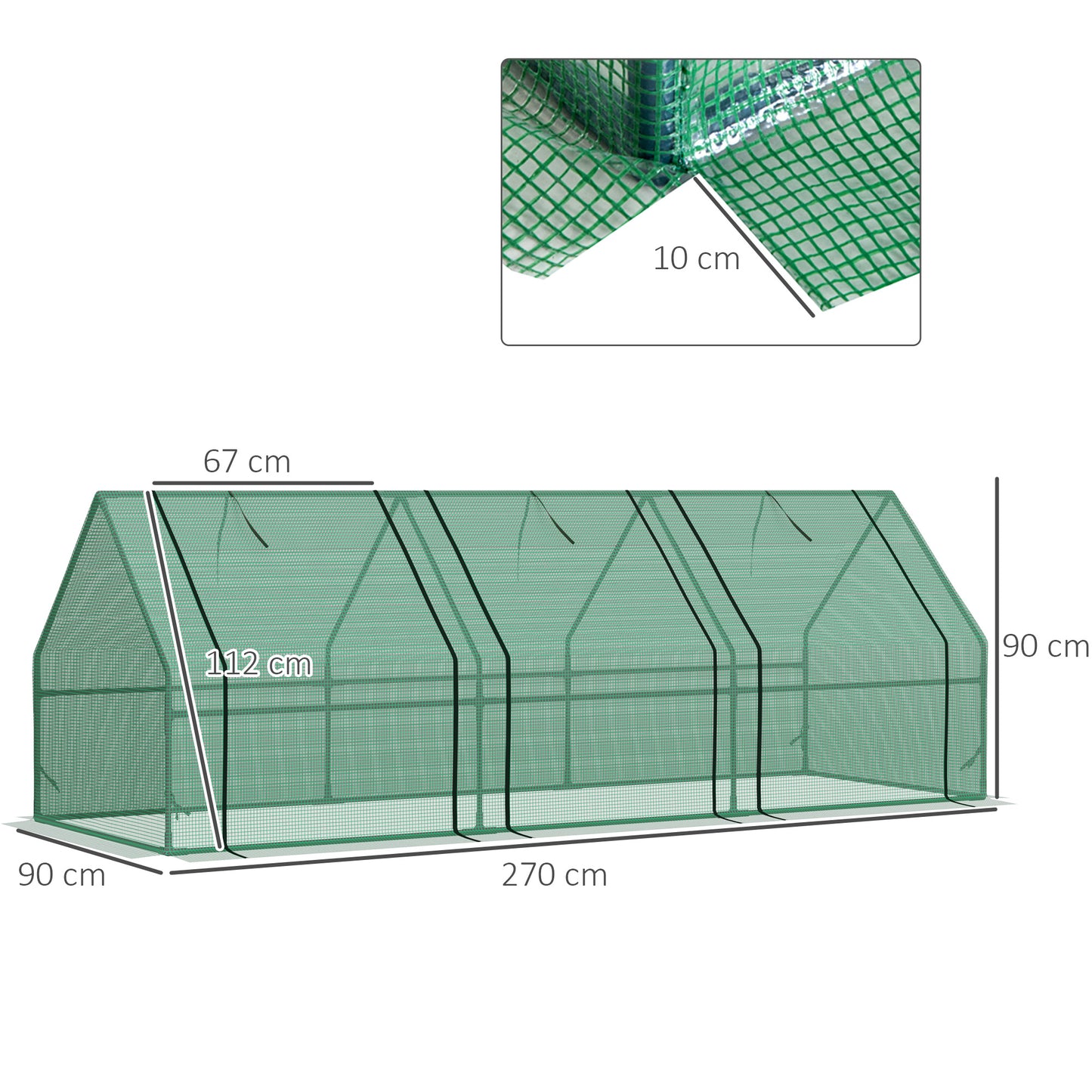 outsunny-270-x-90-x-90-cm-steel-frame-poly-tunnel-steeple-greenhouse-green