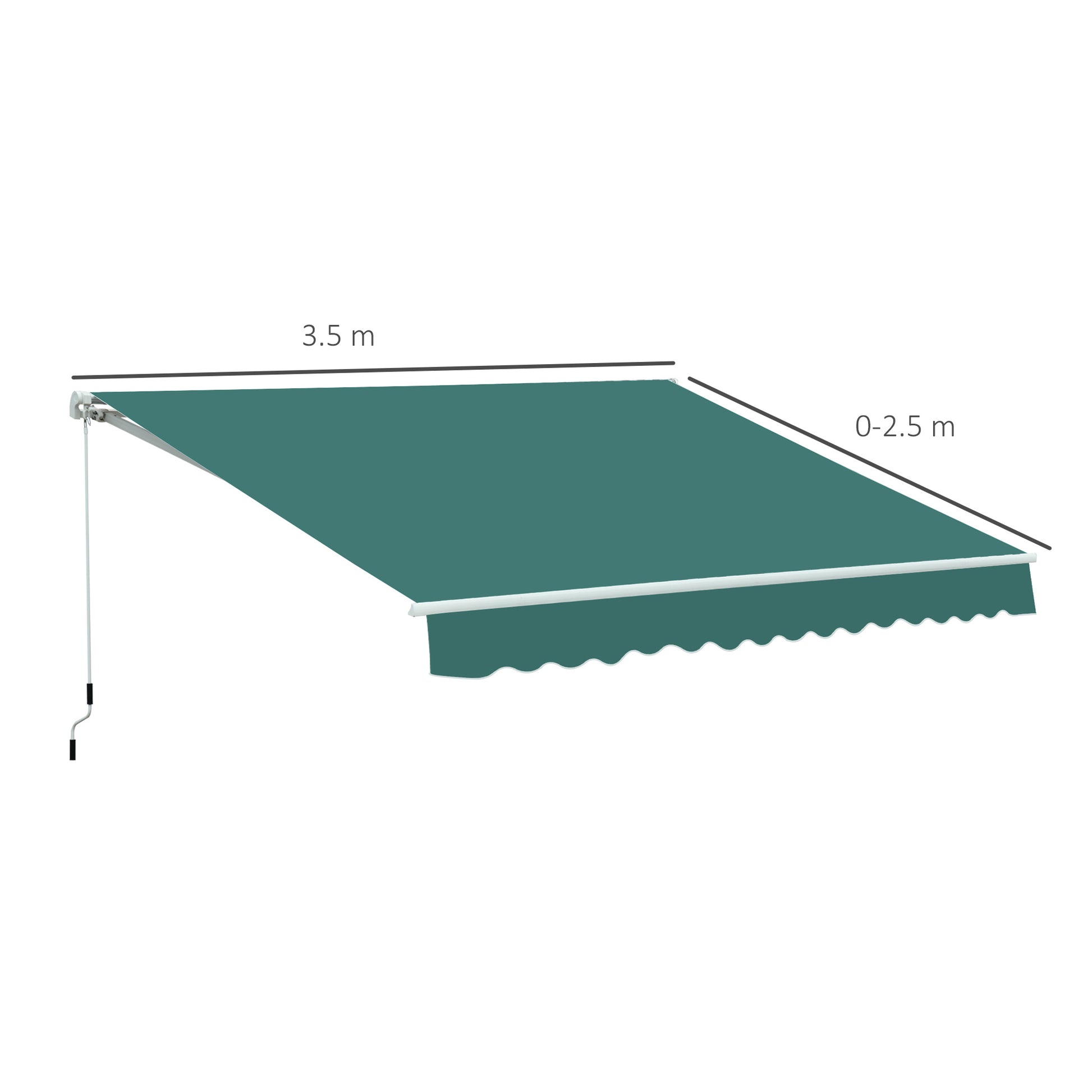 outsunny-3-5-x-2-5-m-garden-patio-manual-awning-canopy-sun-shade-shelter-with-winding-handle-green