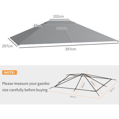 outsunny-3-x-4m-gazebo-canopy-replacement-cover-gazebo-roof-replacement-top-cover-only-light-grey