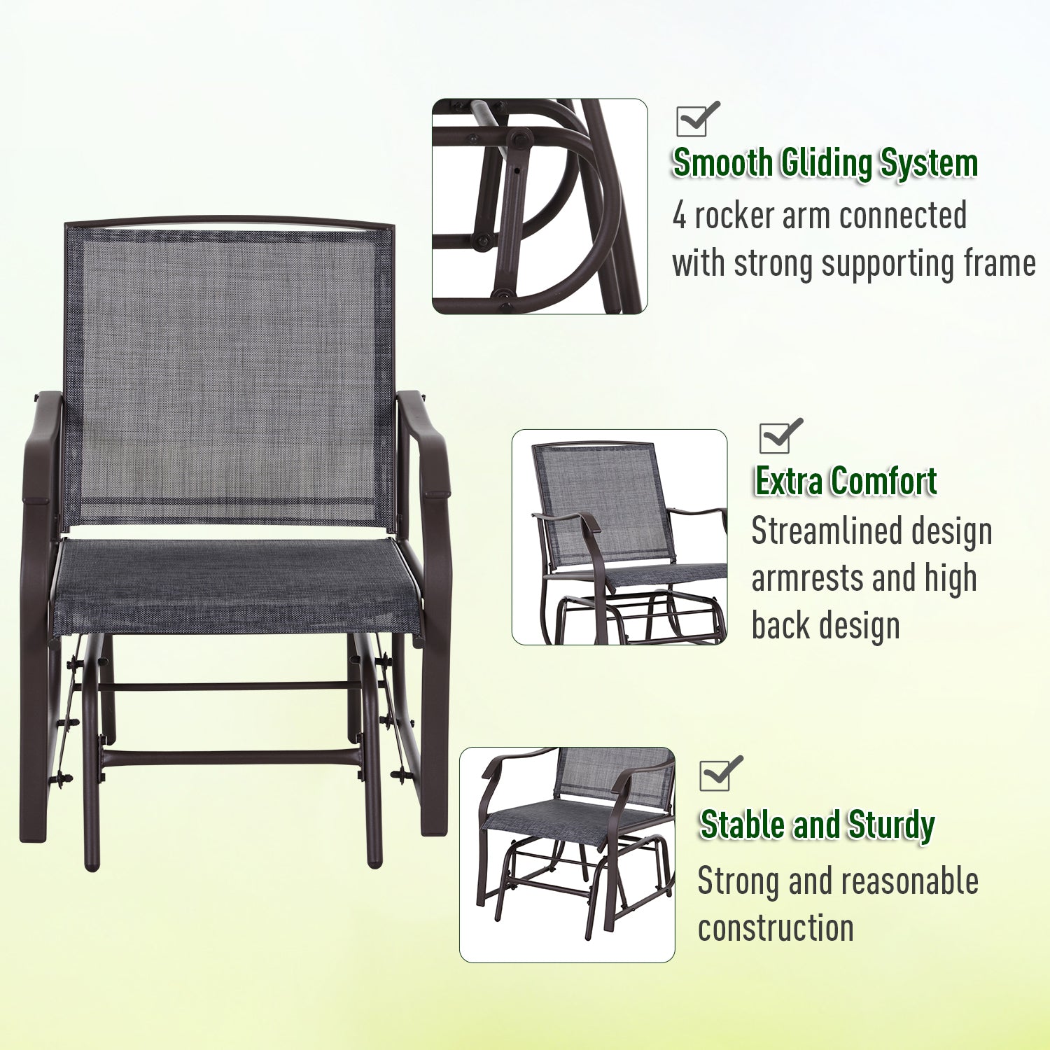 outsunny-glider-rocking-chair-table-set-2-single-seaters-rocker-garden-swing-chair-patio-furniture-bistro-set-grey