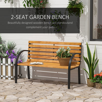 outsunny-wooden-garden-bench-park-bench-2-seater-love-chair-outdoor-patio-porch-furniture-w-sturdy-metal-frame