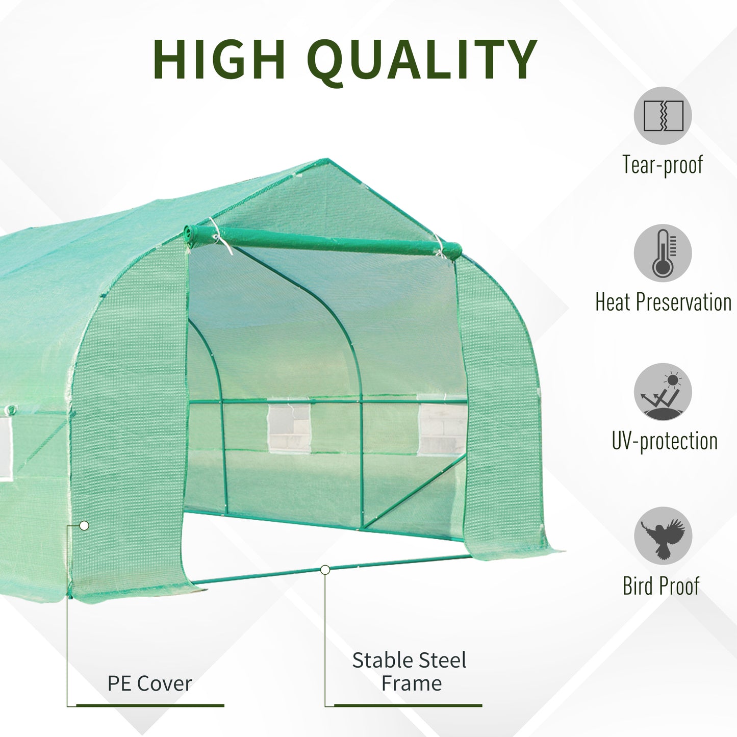 outsunny-6-x-3-m-large-walk-in-greenhouse-garden-polytunnel-greenhouse-w-metal-frame-zippered-door-and-roll-up-windows-green