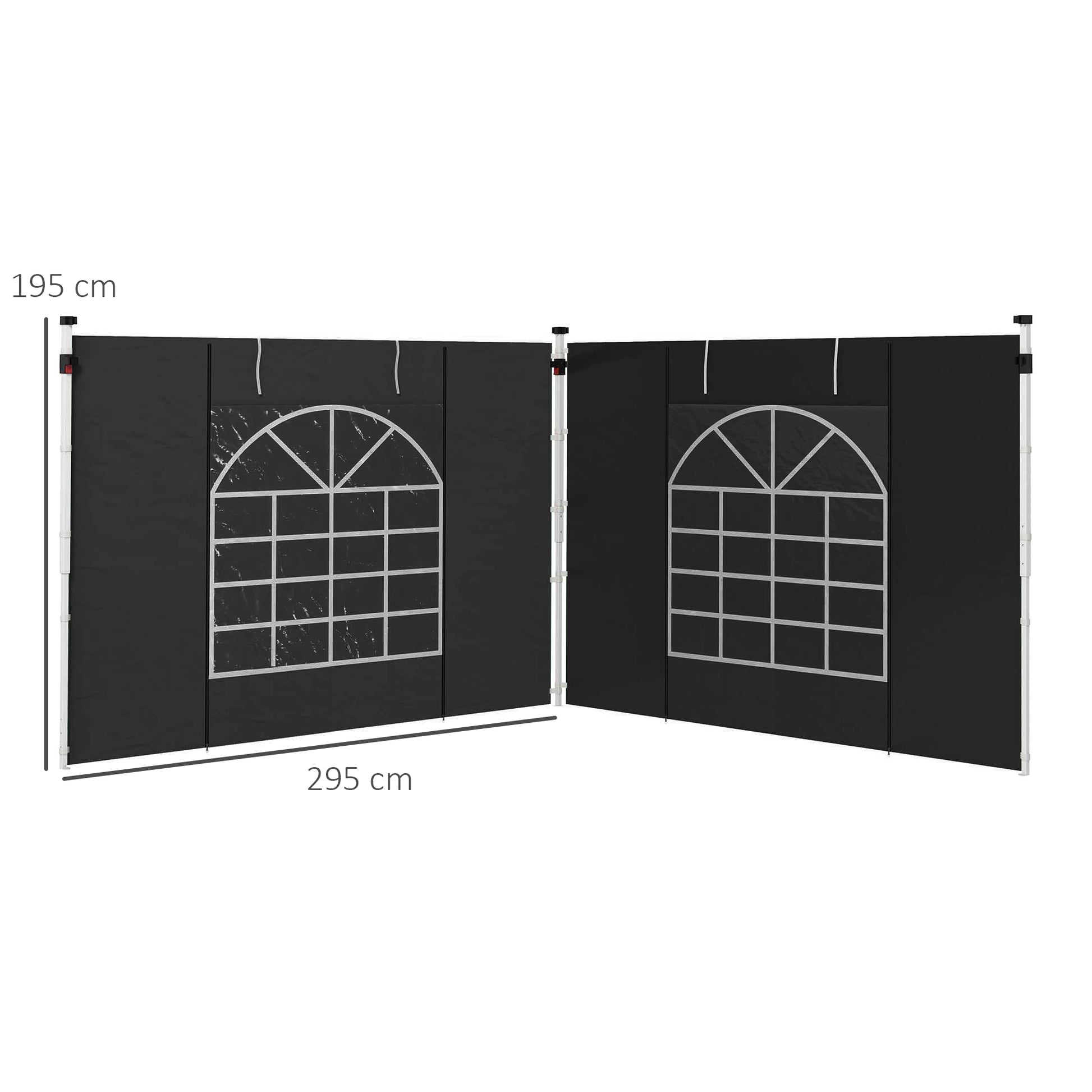 outsunny-gazebo-side-panels-2-pack-sides-replacement-for-3x3m-or-3x6m-pop-up-gazebo-with-windows-and-doors-black