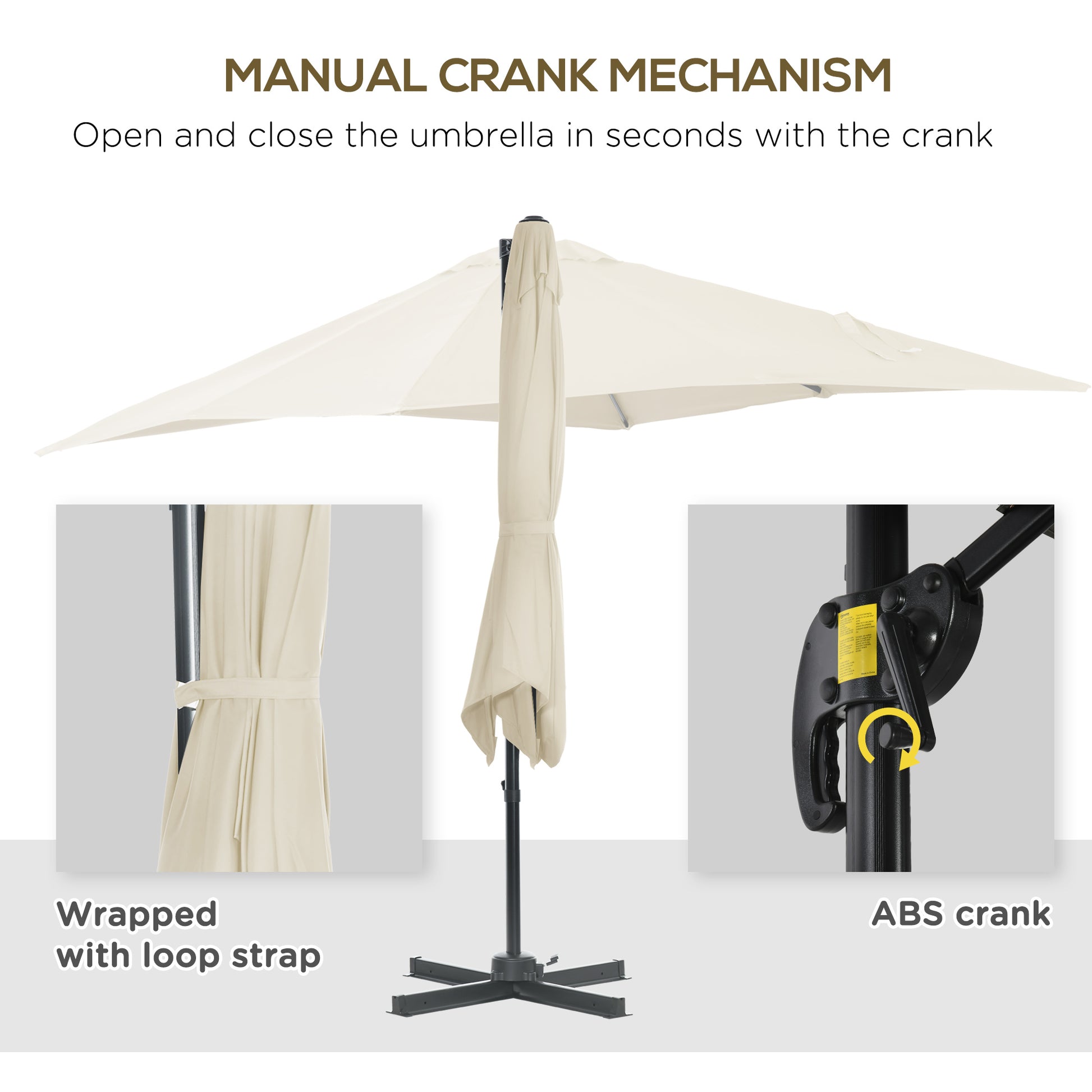 outsunny-2-5-x-2-5m-patio-offset-parasol-umbrella-cantilever-hanging-aluminium-sun-shade-canopy-shelter-360-rotation-w-crank-handle-cream-white