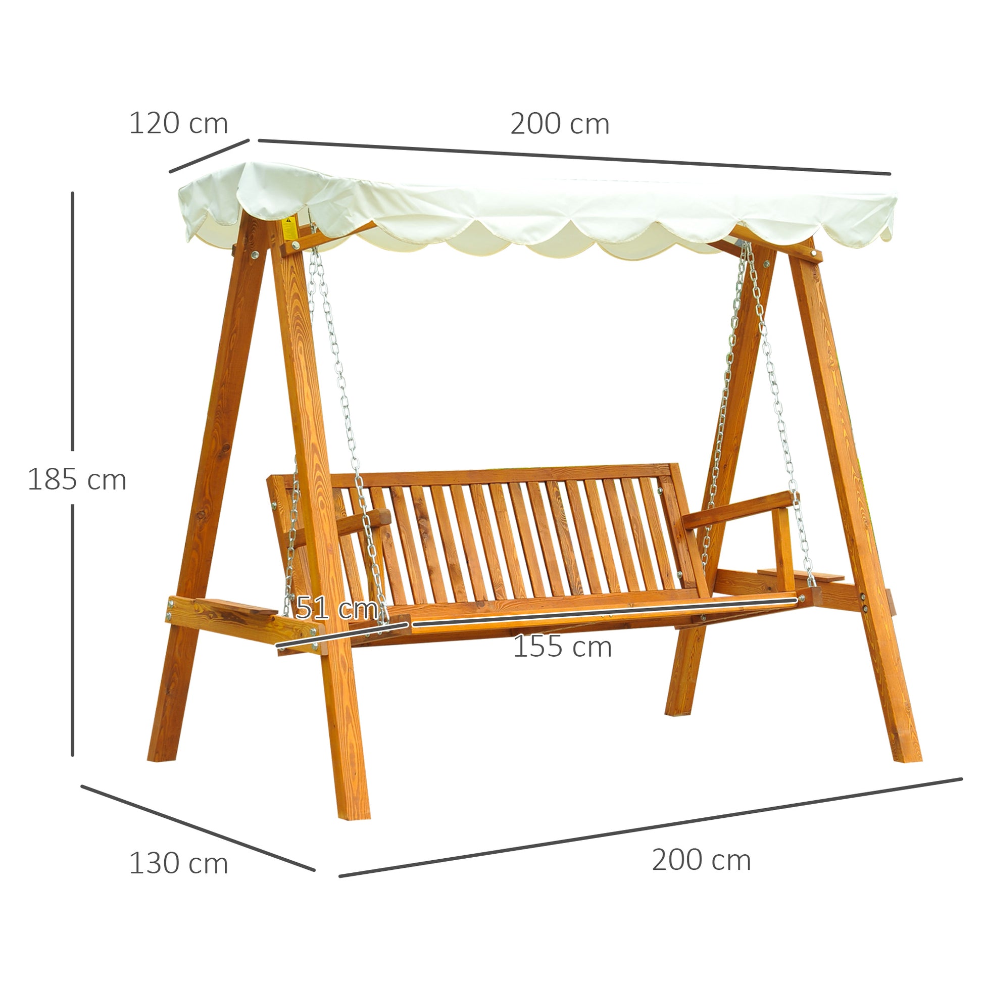 outsunny-3-seater-wooden-garden-swing-seat-swing-chair-outdoor-hammock-bench-furniture-cream-white