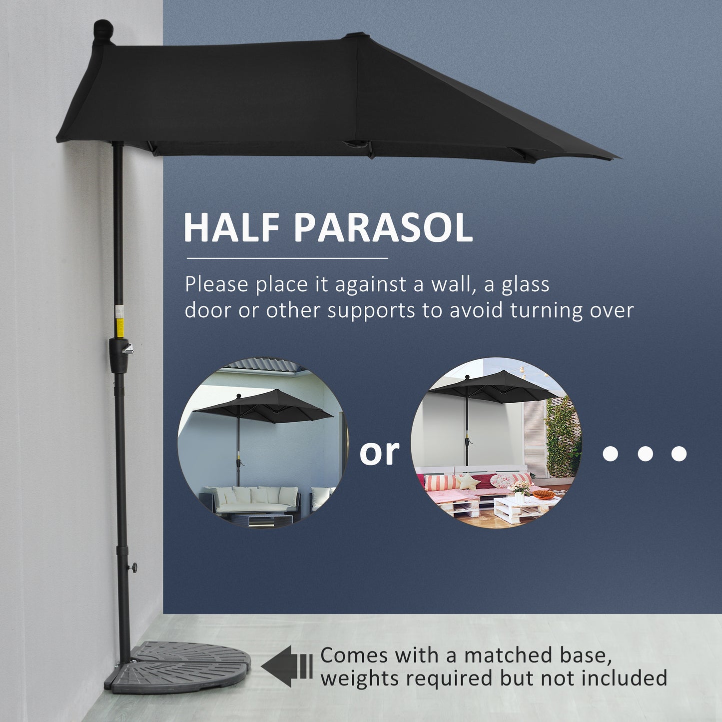 outsunny-2m-half-parasol-market-umbrella-garden-balcony-parasol-with-crank-handle-base-double-sided-canopy-black