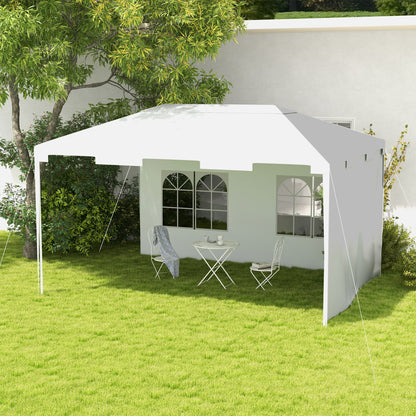 outsunny-3-x-4-m-garden-gazebo-shelter-marquee-party-tent-with-2-sidewalls-for-patio-yard-outdoor-white