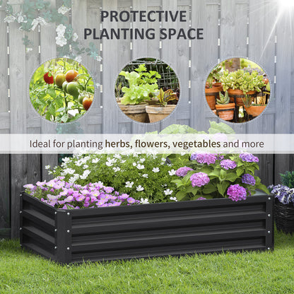 outsunny-raised-beds-for-garden-galvanized-outdoor-planters-for-herbs-and-vegetables-use-for-patio-backyard-balcony-grey