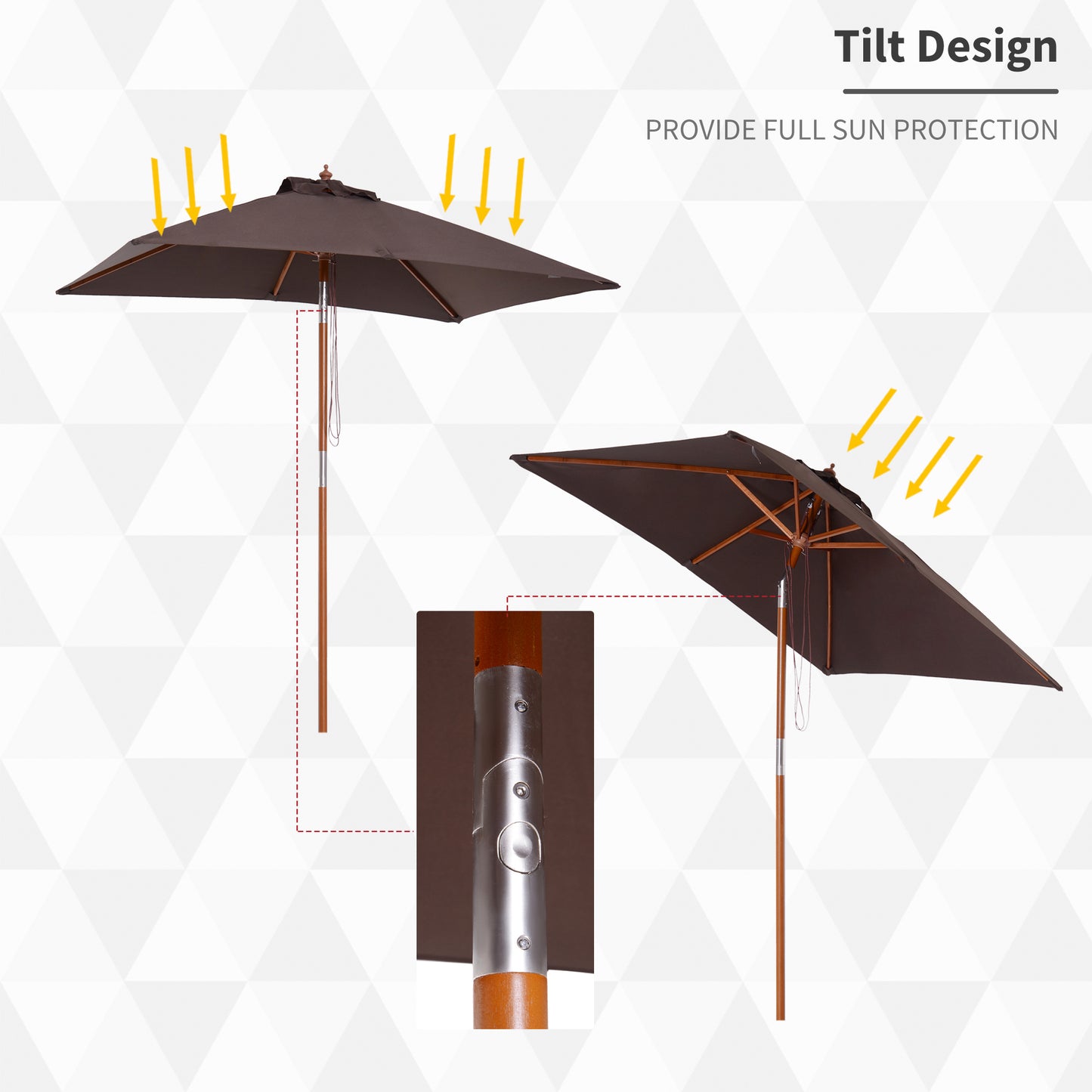 outsunny-2m-x-1-5m-patio-parasol-garden-umbrellas-sun-umbrella-bamboo-sunshade-canopy-outdoor-backyard-furniture-fir-wooden-pole-6-ribs-tilt-mechanism