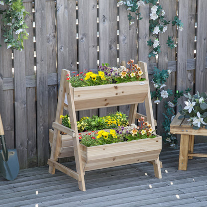 outsunny-wood-raised-garden-bed-outdoor-planter-box-with-stand-nonwoven-fabric-for-vegetables-herbs-flowers-natural