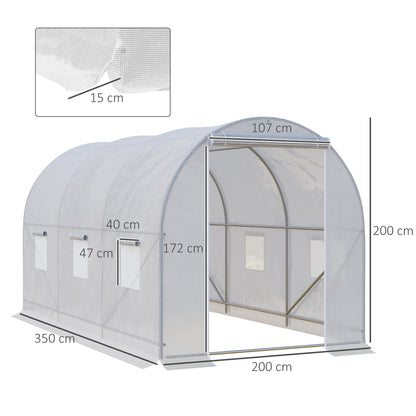 outsunny-polytunnel-steel-frame-greenhouse-walk-in-greenhouse-3-5-l-x-2-w-x-2h-m-white