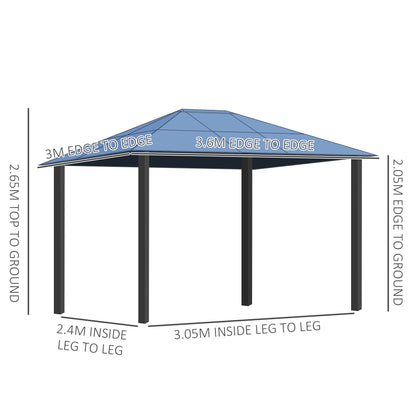 outsunny-3-6-x-3m-polycarbonate-hardtop-gazebo-with-led-solar-light-and-aluminium-frame-garden-pavilion-with-mosquito-netting-and-curtains