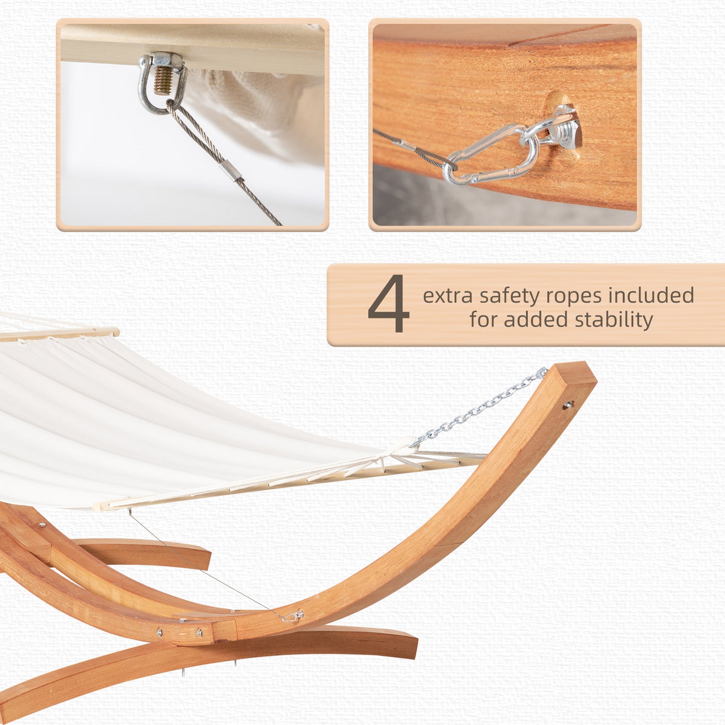 outsunny-outdoor-garden-hammock-with-wooden-stand-swing-hanging-bed-for-patio-white