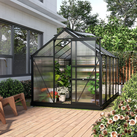 outsunny-clear-polycarbonate-greenhouse-large-walk-in-green-house-garden-plants-grow-galvanized-base-aluminium-frame-with-slide-door-6-x-10ft