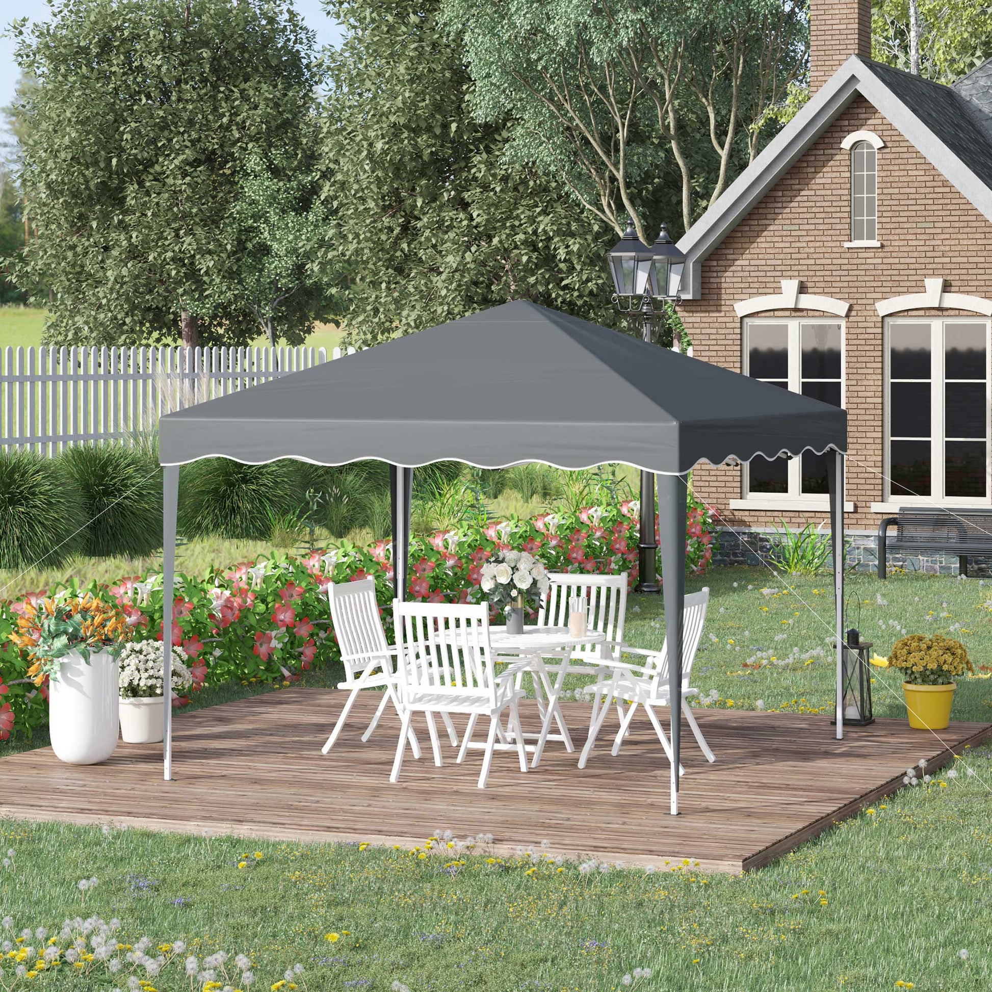 outsunny-3-x-3m-pop-up-gazebo-outdoor-camping-gazebo-party-tent-with-carry-bag