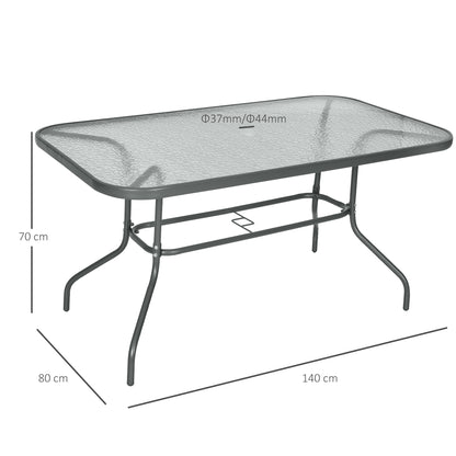 outsunny-aquatex-glass-garden-table-curved-metal-frame-w-parasol-hole-4-legs-outdoor-dining-sturdy-balcony-friends-family-tempered-grey