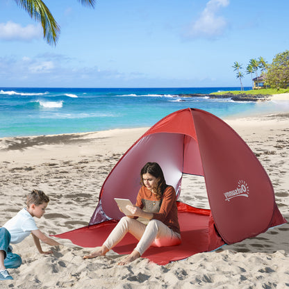 outsunny-pop-up-portable-beach-hiking-uv-protection-patio-sun-shade-shelter-tent-for-2-3-person-red