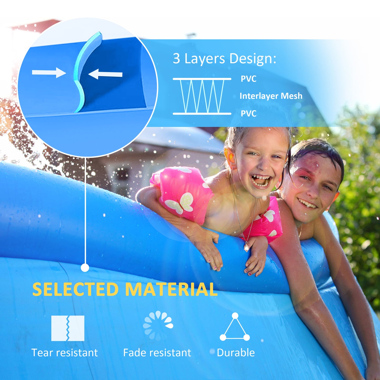 outsunny-inflatable-family-swimming-pool-family-sized-round-paddling-pool-w-hand-pump-for-kids-adults-outdoor-garden-274cm-x-76cm-blue