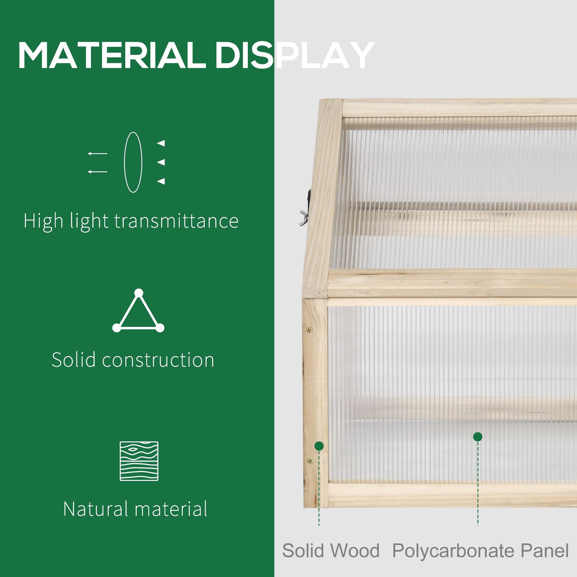 outsunny-wooden-cold-frame-greenhouse-garden-polycarbonate-grow-house-with-openable-top-for-flowers-vegetables-plants-90-x-52-x-50cm-natural