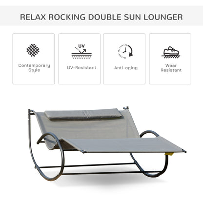 outsunny-hanging-chair-double-hammock-chair-sun-lounger-outdoor-patio-garden-swing-rock-seat-grey