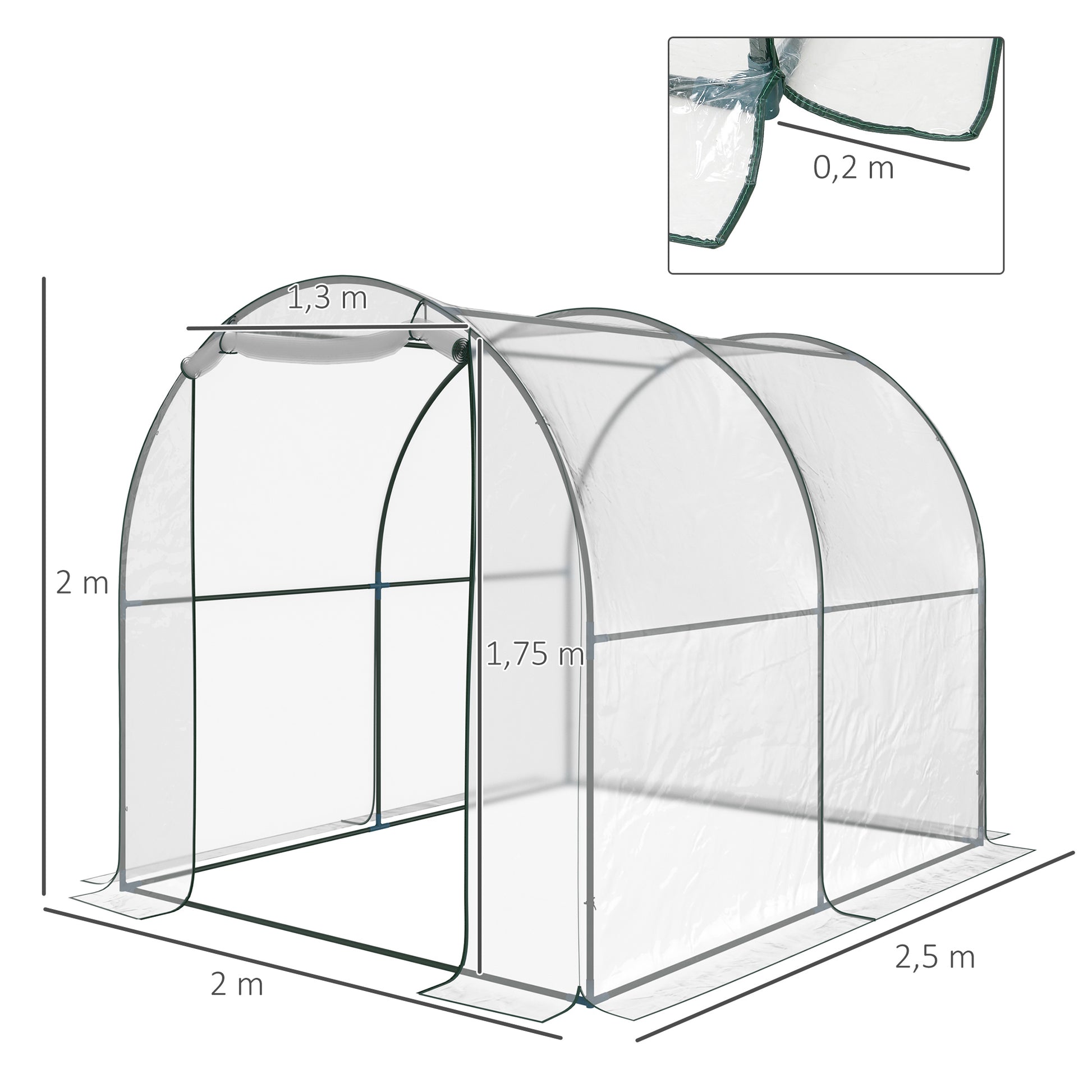 outsunny-walk-in-polytunnel-greenhouse-with-roll-up-door-transparent-tunnel-greenhouse-with-steel-frame-and-pvc-cover-2-5-x-2m